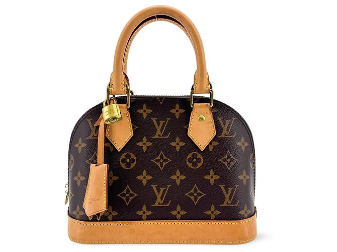 Louis Vuitton Alma Monogram Canvas BB Marrom