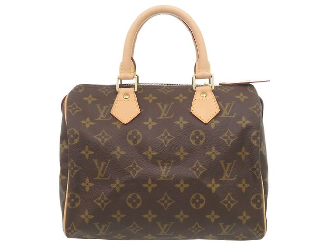 Sac à main Louis Vuitton Speedy 25 Monogram Marron Monogramme