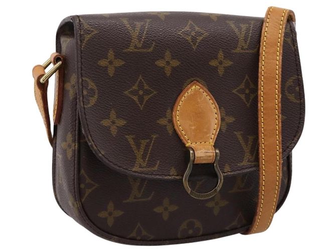 LOUIS VUITTON Monogram Saint Cloud PM Shoulder Bag M51244 LV Auth ep16035 Monograma
