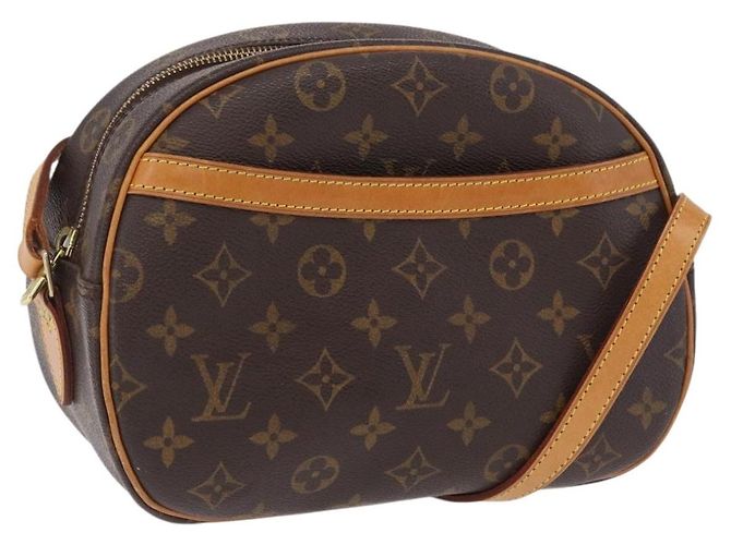 Bolsa de Ombro LOUIS VUITTON Monogram Blois M51221 LV Auth ka6372A Monograma