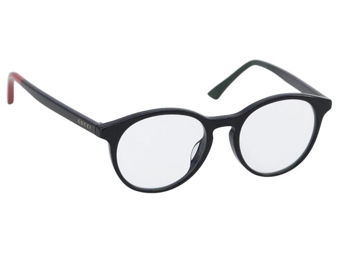GUCCI Sunglasses plastic Black Auth bs37377