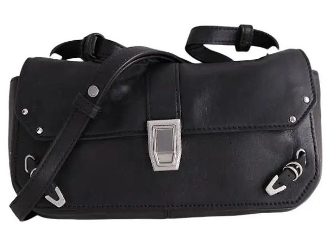 Bolso de hombro Rag & Bone de cuero negro