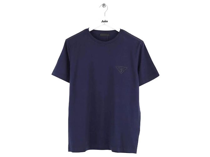 T-shirt Prada de algodão cinza