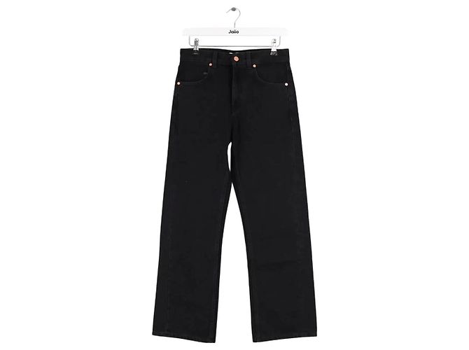 Autre Marque Bite Studios Weite schwarze Jeans