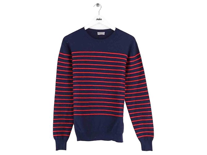Autre Marque Dior Blue Cotton Sweater Men M
