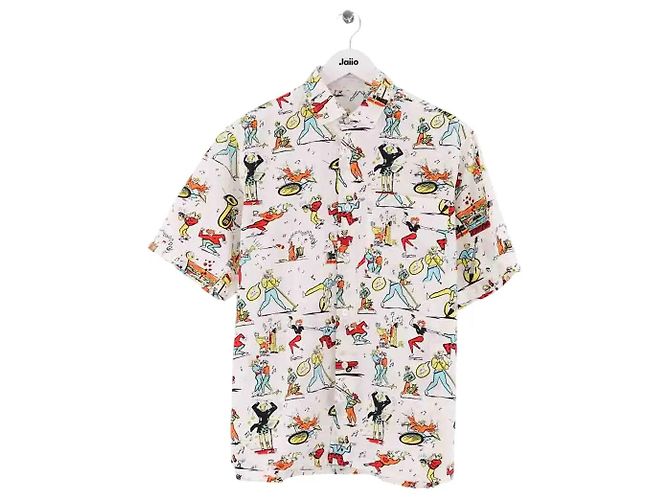Prada Multicolour Cotton Shirt M Multiple colors