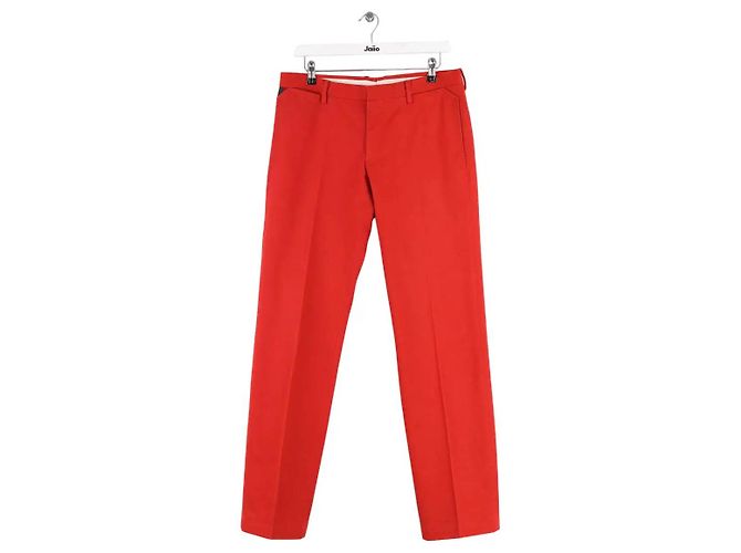 Gucci Calças retas vermelhas Vermelho