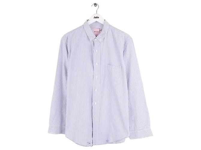 Camisa Palm Angels de algodón azul