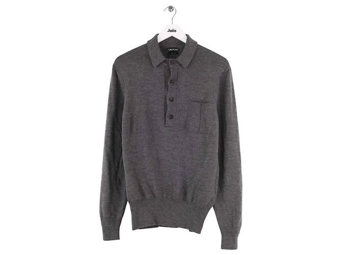 Tom Ford Wollpullover Grau