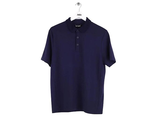 Polo Raf Simons azul de viscose