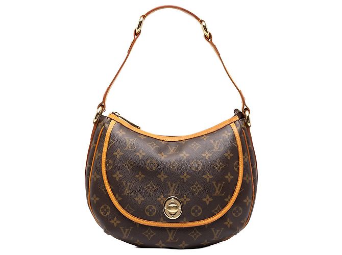 Twist Borsa a tracolla Louis Vuitton Monogram Tulum PM Marrone