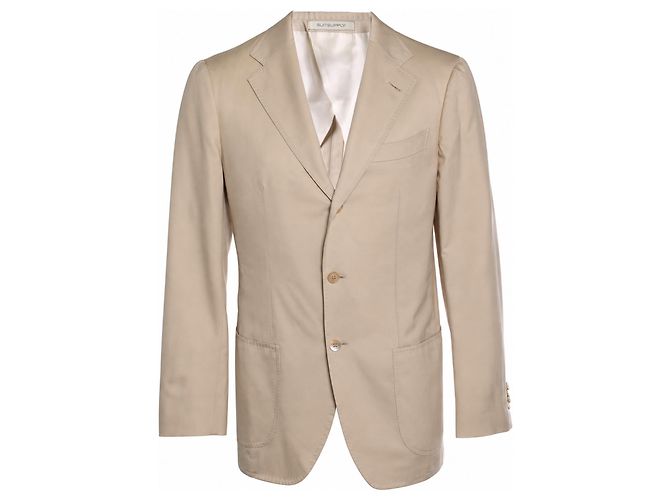 Autre Marque Suitsupply, blazer Havana patch full canvas beige