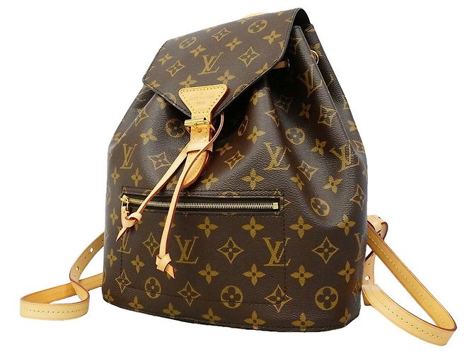 Louis Vuitton Monogram Montsouris Backpack Brown
