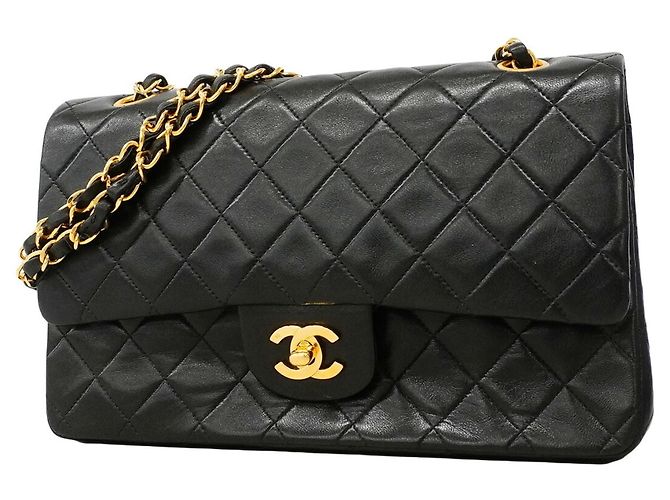Borsa a tracolla Chanel Matelassé Nero