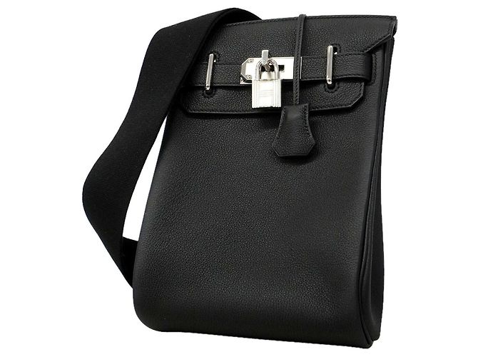 Hermès Borsa a tracolla Hermes Kelly Accad PM Nero