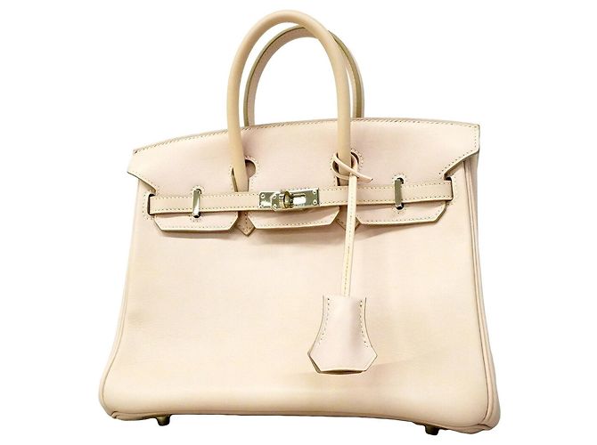 Hermès Hermes Birkin 25 Handtasche Pink
