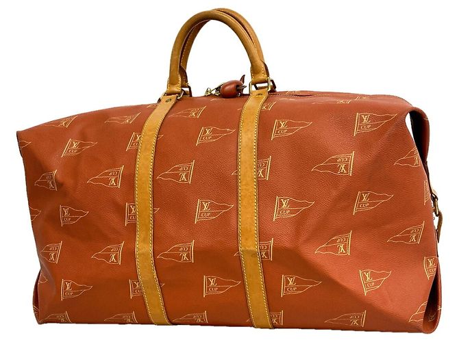 Borsa Boston Louis Vuitton in rosso