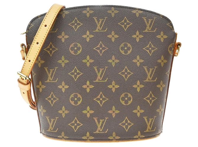 Louis Vuitton Drouot Monogram Canvas Marron