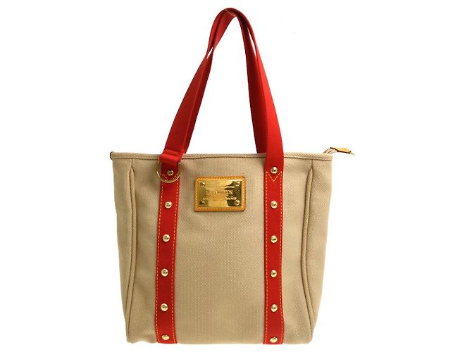 Louis Vuitton Antigua Canvas MM Beige