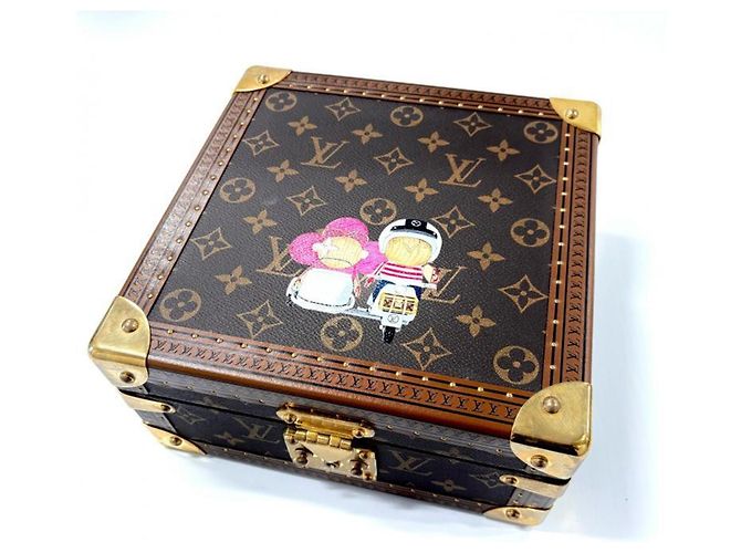 Coffret à bijoux Monogram Louis Vuitton Marron Monogramme