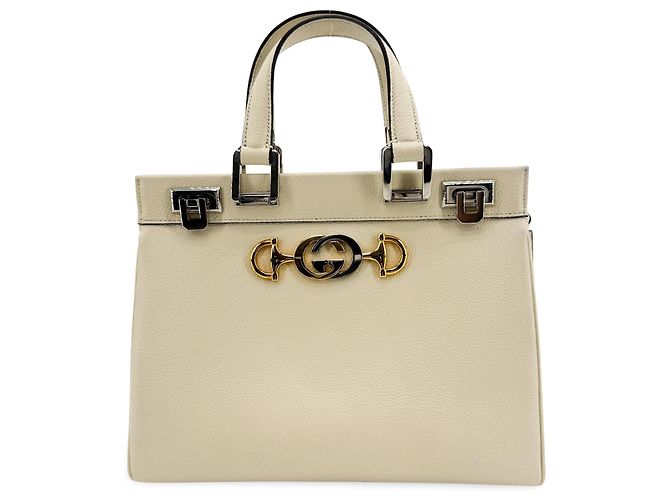 Gucci Zumi Leather Small Dourado