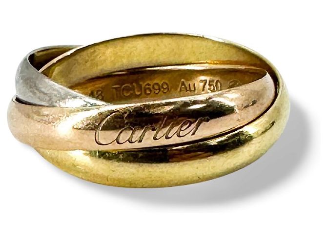 Cartier Trinity Oro Tricolore 18K Small D'oro