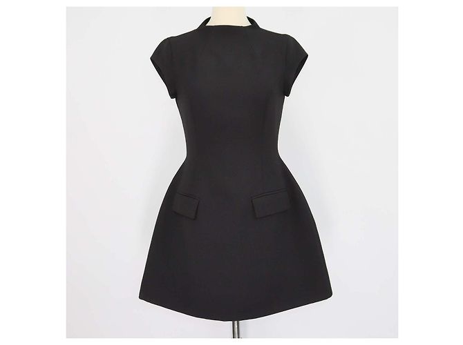 Autre Marque Odd Muse Black The Ultimate Muse Cuff Sleeve Mini Dress Schwarz