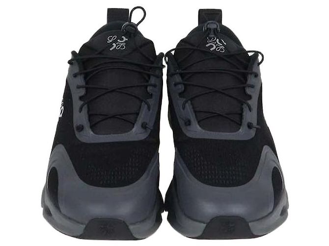 Autre Marque Loewe x ON Cloudsolo Sneaker aus technischem Stoff in Schwarz