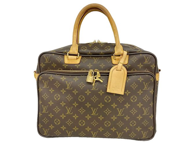 Borsa Louis Vuitton Monogram Icare Marrone
