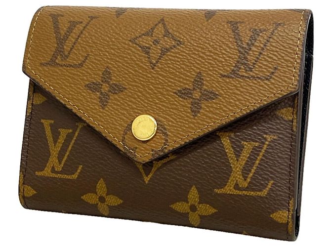 Portafoglio Louis Vuitton Tri-fold Marrone