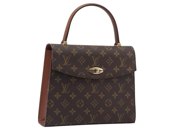 Louis Vuitton Malesherbes Monogram Canvas Marron