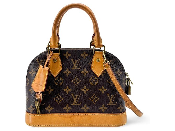 Louis Vuitton Alma Monogram Canvas BB Brown
