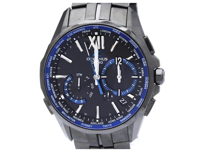 Orologio da uomo Casio Oceanus Titanium Manta Solar