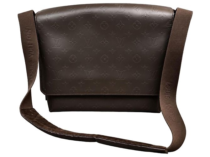 Louis Vuitton Monogram Vernis Houston Borsa a tracolla Marrone