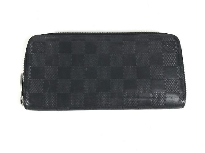 Cartera larga Louis Vuitton Damier Infini Negro
