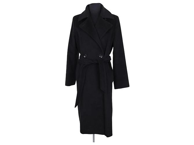 Max Mara Black Wool Coat