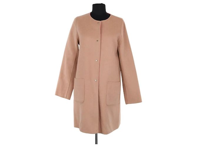 Gerard Darel Abrigo reversible camel Camello