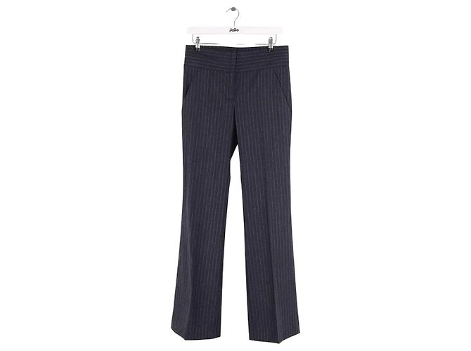 Balmain Anthracite bootcut trousers Dark grey