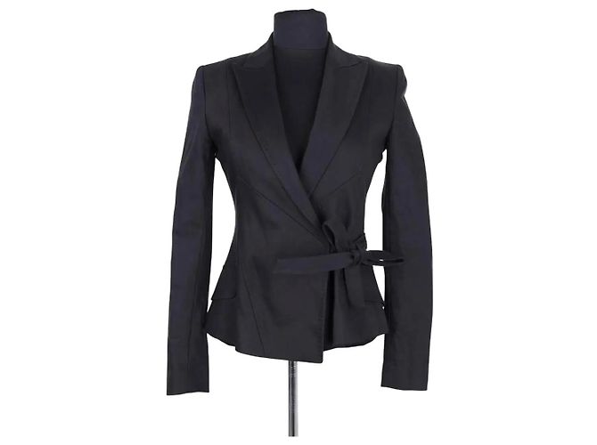 Blazer in cotone nero Dolce & Gabbana