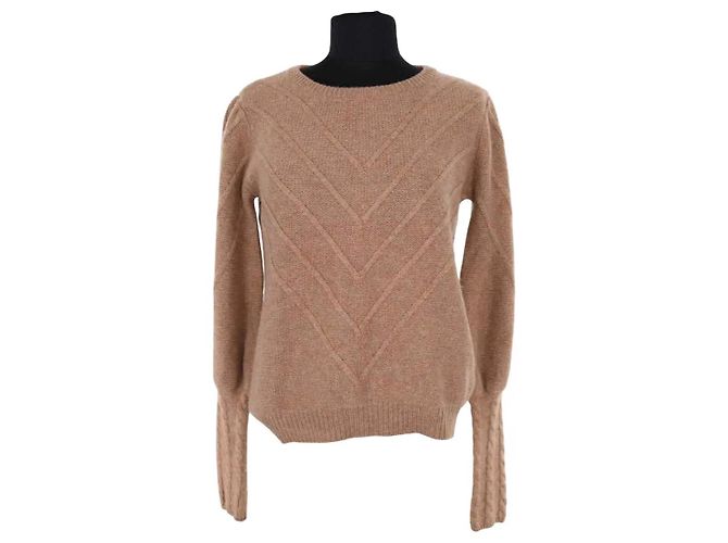 Autre Marque Pull Notshy en cachemire camel S