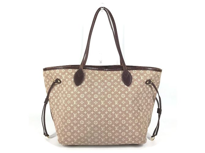 Bolsa Louis Vuitton Monogram Idylle Neverfull MM Marrom Vermelho