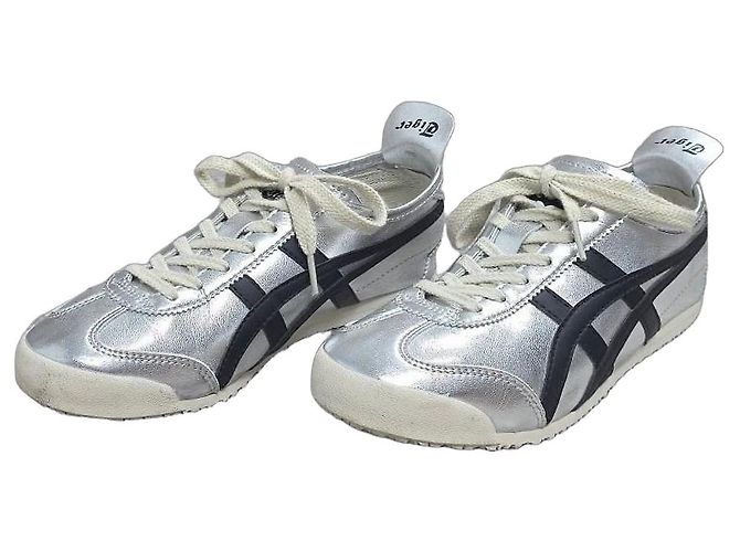 Autre Marque Baskets Onitsuka Tiger Mexico 66 Argentées