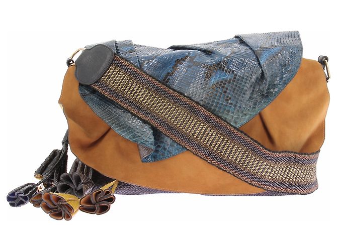 Bolsa de mão Marc Jacobs em couro multicolorida Multicor
