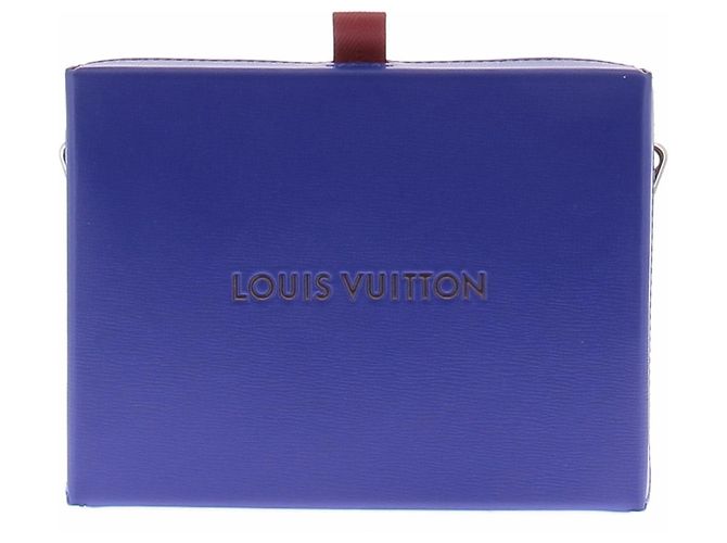 Louis Vuitton Sac Shoppher Clutch bleu
