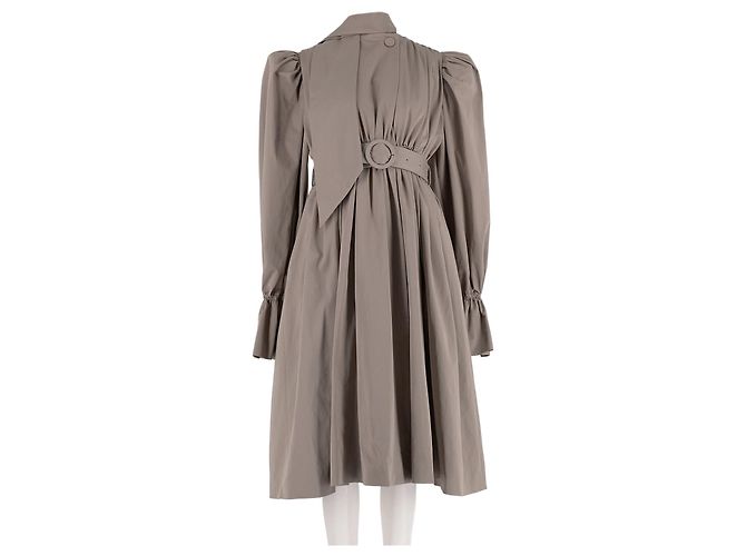 Balenciaga Gabardina de algodón gris