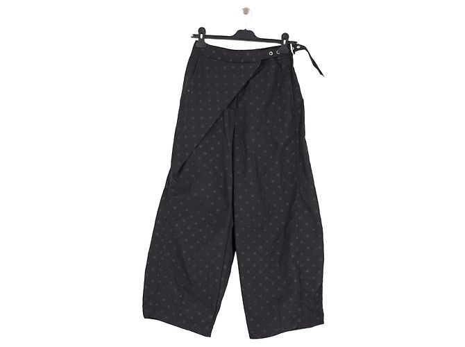 Autre Marque DAMSON MADDER Weite schwarze Hose