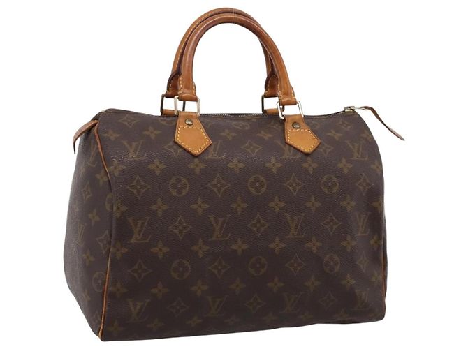 LOUIS VUITTON Monogram Speedy 30 Bolsa de mão M41526 LV