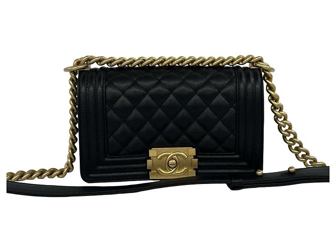 Borsa a tracolla Chanel Boy Coco Mark Nero