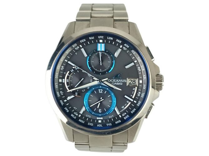 Relógio Solar Casio Oceanus Classic Line