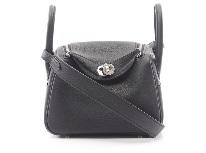 Hermès Borsa a tracolla Hermes Lindy Mini Nero